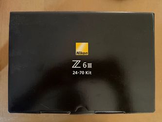 Nikon Z6iii 24-70 Lens Kit