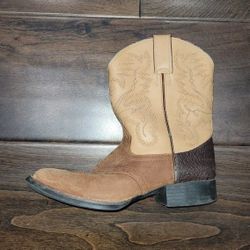 ROPER Kid's Youth Size 1.5 LEATHER Western Cowboy Boots Excellent Condition PRICE Is Firm Cash Only 