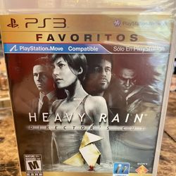 PS3 HEAVY RAIN BRAND NEW 