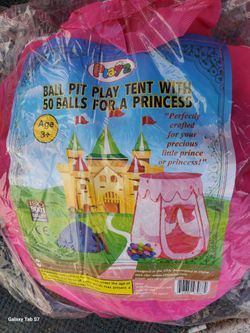 Playz Ball Pit Play Tent with 50 Balls