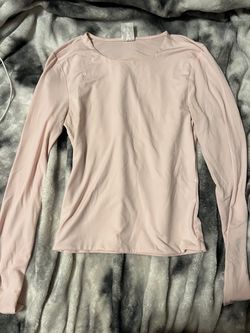 Light Pink Long Sleeve Top