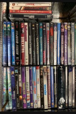 DVDs movie collection