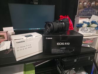 Canon r10 with tamron 17-70 f2.8