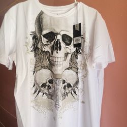 Heads Or Tales Skull T-Shirt 