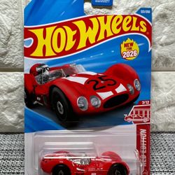 Red Edition Maserati Hot Wheels