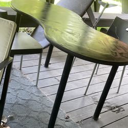 Free Table IKEA Table Repurposed With Chalk Paint For Kids 
