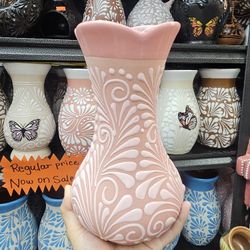 Talavera Flower Vase 💐 Etsy Casamxartesanalstore 