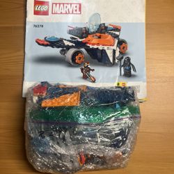 Lego Marvel Rockets Warbird 76278 BUILD SET ONLY