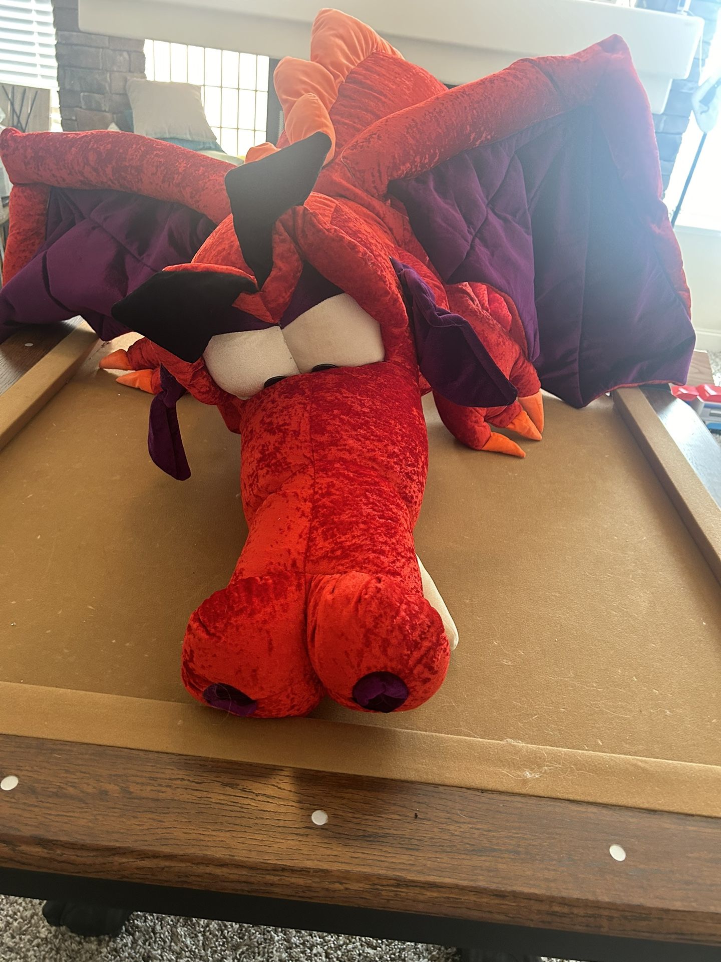 Huge Carnival Dragon -stuffed Animal