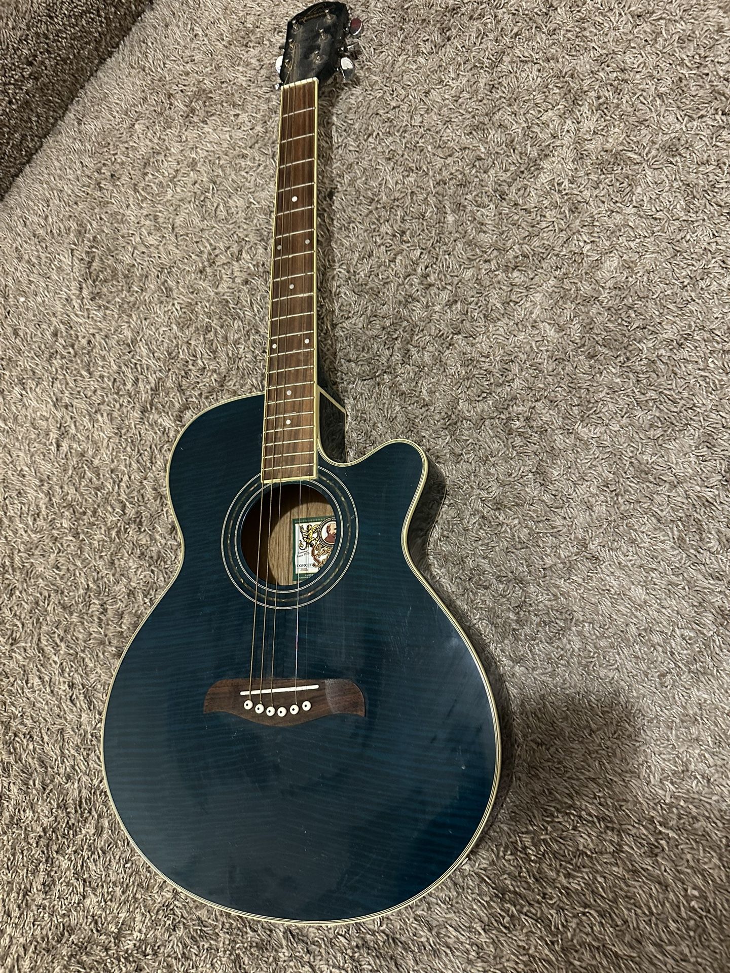 Washburn Oscar Schmidt Acoustic Electric Og10ce Guitar