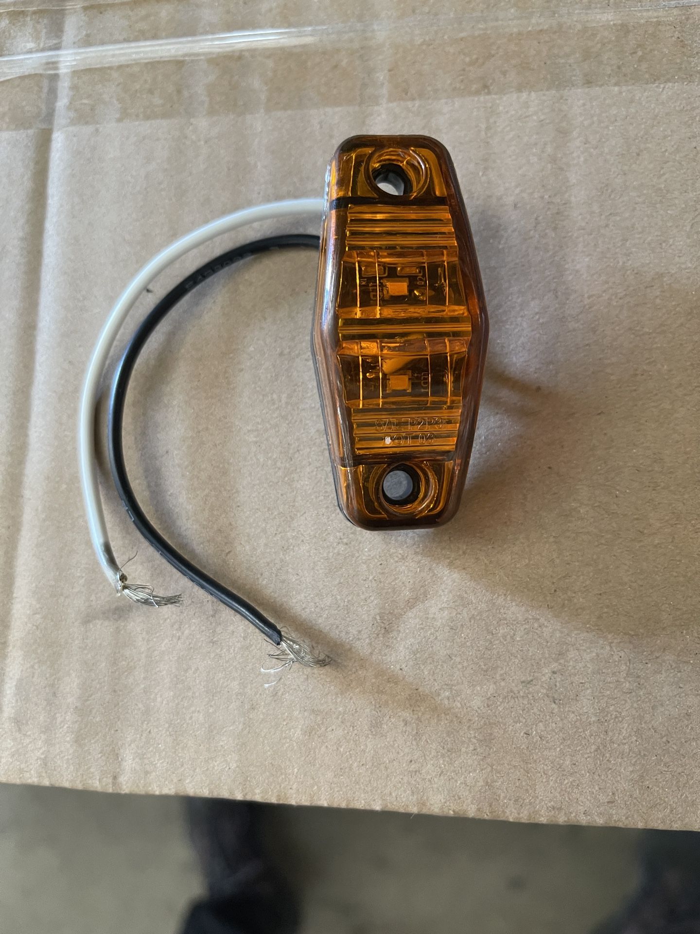 New LED Waterproof Submersible Trailer Truck Side Marker Light