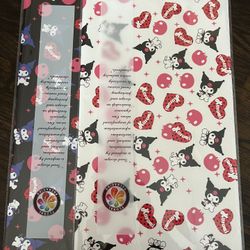 Kuromi Waterproof Floral Wrapping Paper