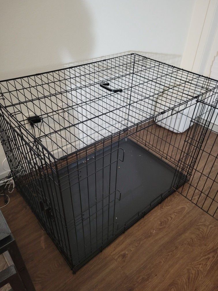 Collapsible Large Dog Crate 