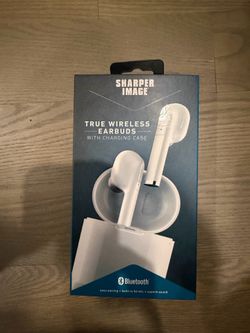Sharper image wireless earbuds