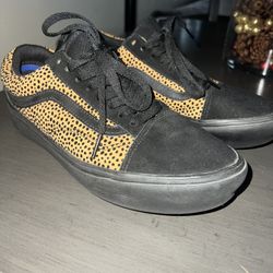 Cheetah Vans - No Longer Made - Women’s 8.5