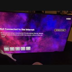 Vizio 50” Smart Tv