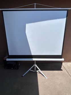 Orion led projector and screen