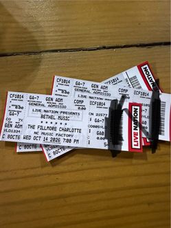 4 Bethel Music Tickets