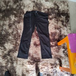 Plus Size Ci Sono Black Casual Pants
