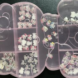 Hello Kitty Nail Charms