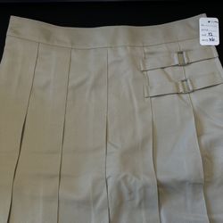 Girls Two Tab Skirt School Uniform 