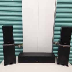 Klipsch Surround Sound Speaker System 4.0 Channel Home Audio Black MINT!!!