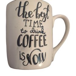 Royal Norfolk" The Best Time To Drink Coffee Is Now" Coffee Mug