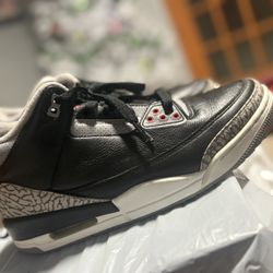Air Jordan 3 Retro ‘black Cement’ Size 9