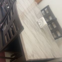 Marble Kitchen Table