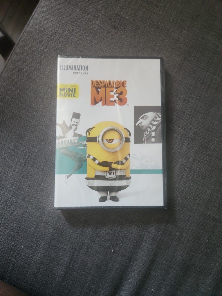 Despicable Me 3 Dvd