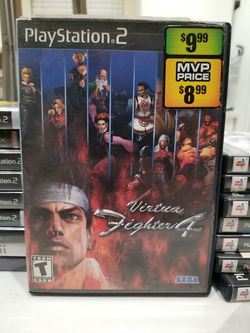 Virtua Fighter 4 w/ manual for Playstation 2