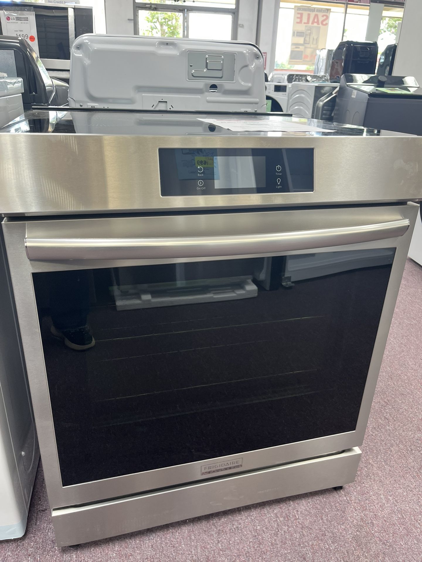 Induction Stove Oven Range, 30’ Stainless Steel Frigidaire Free Delivery