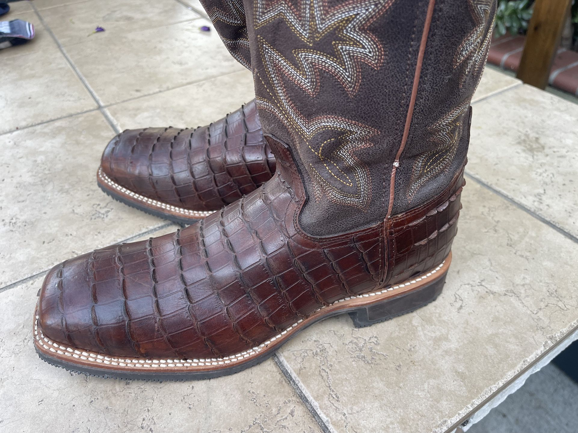 DOUBLE H STEEL TOE BOOTS SIZE 11