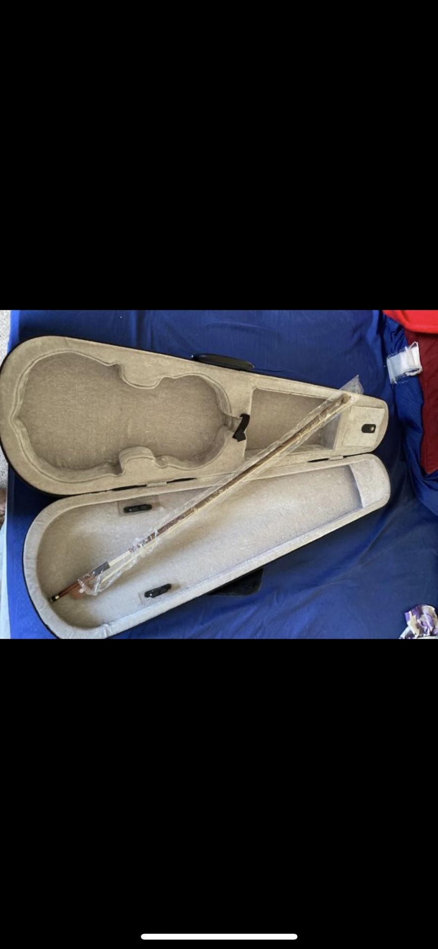 NEW never used 3/4 Violin Case and NEW bow