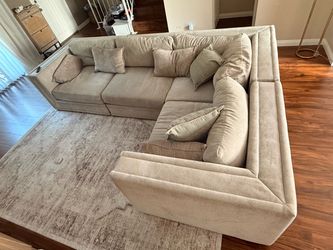Z Gallerie Oversized Luxury Sectional Sofa – $1,200 OBO