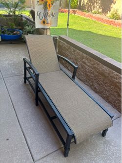 $$$ MALLIN Sling Chaise Lounges