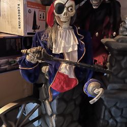 Pirate Inside Tombstone 