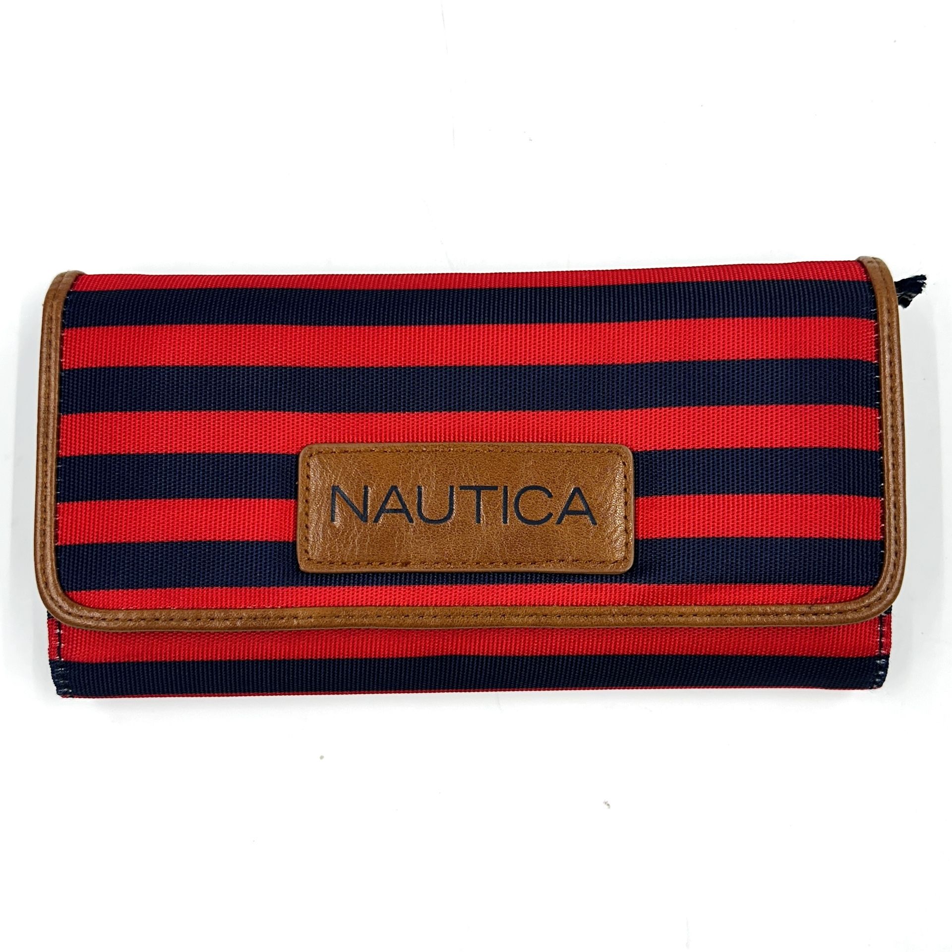 Nautica Women's Wallet Carry-All Money Manager Organizer RFID Blocking Trifold
