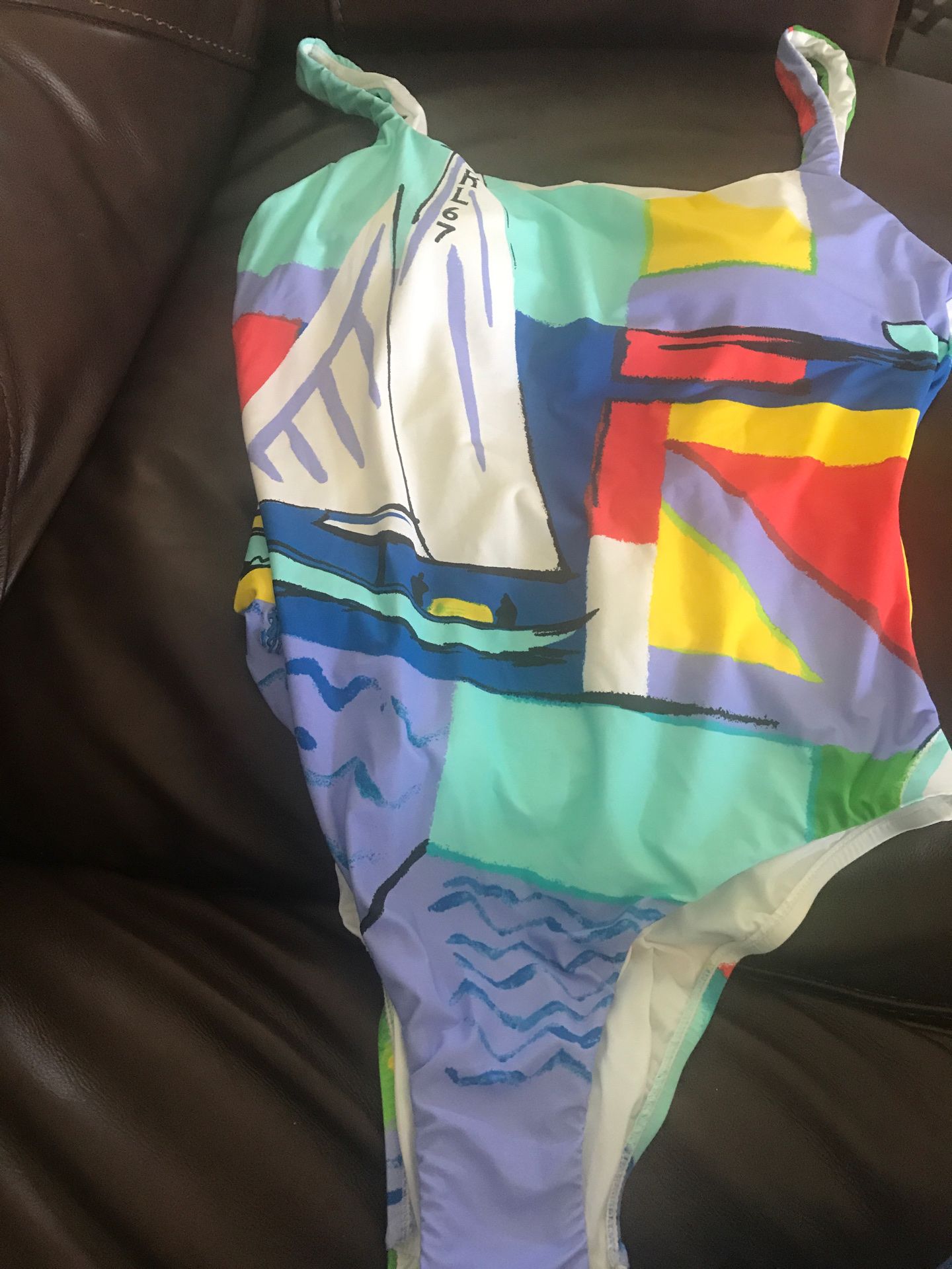 Woman POLO one piece swim suit