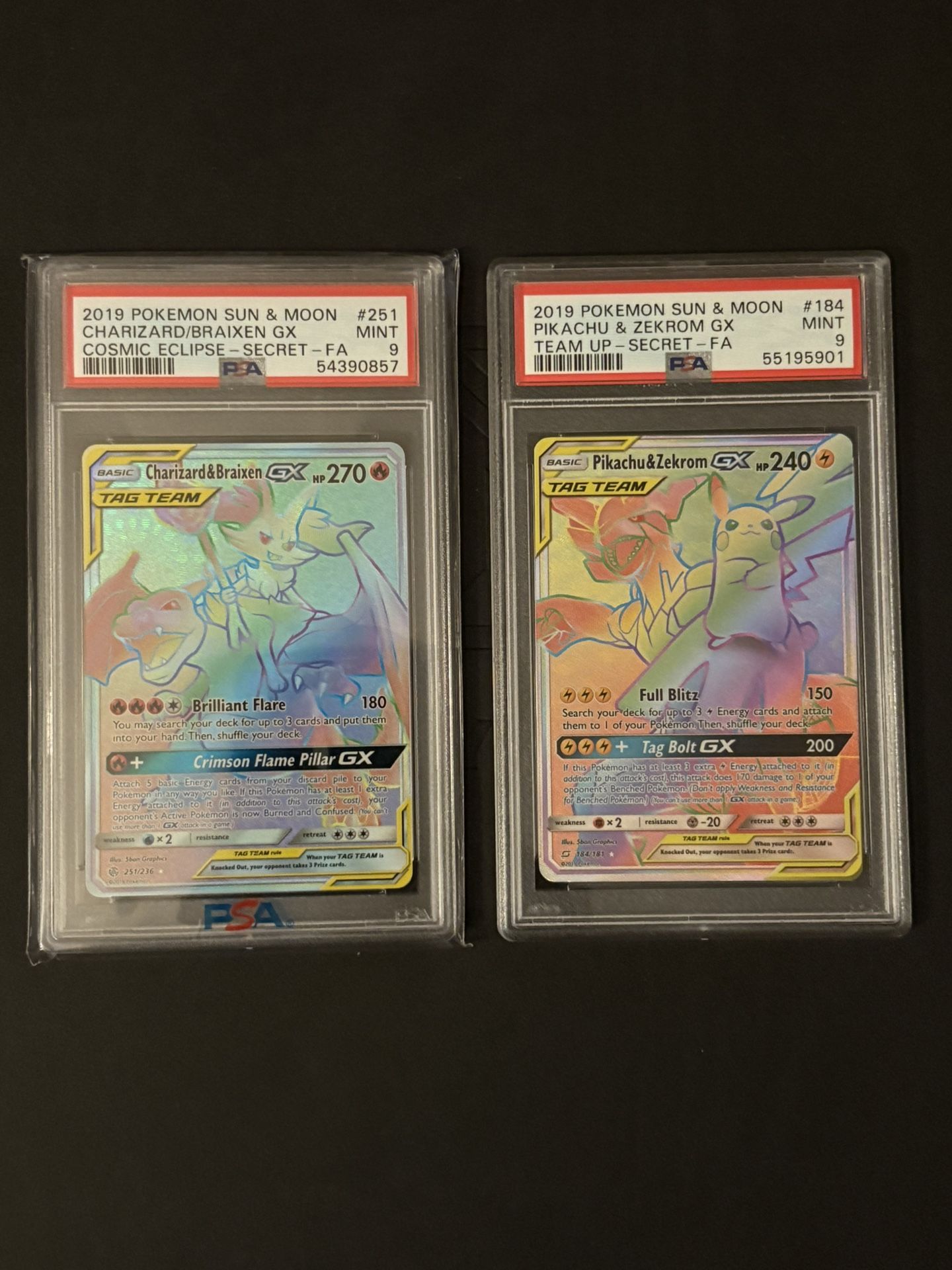 Pokemon Slabs PSA