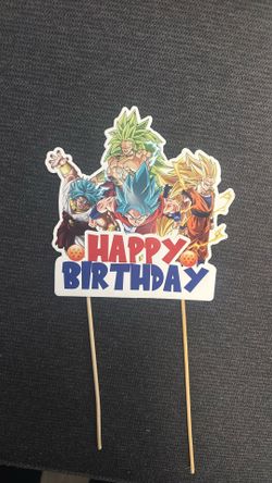 Dragon Ball Z Cake Topper