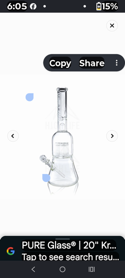 PURE Glass® | 20" Kraken Triple 10-Arm Tree Percolator