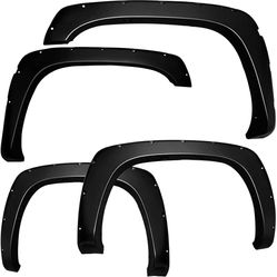 LA Zona Auto Parts 1999 TO 2006 Chevrolet Silverado GMC Sierra Classic models Fender Flares Guardabarros Polvaderas 