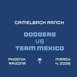 Mexico Vs Dodgers 3-4!!!!!!