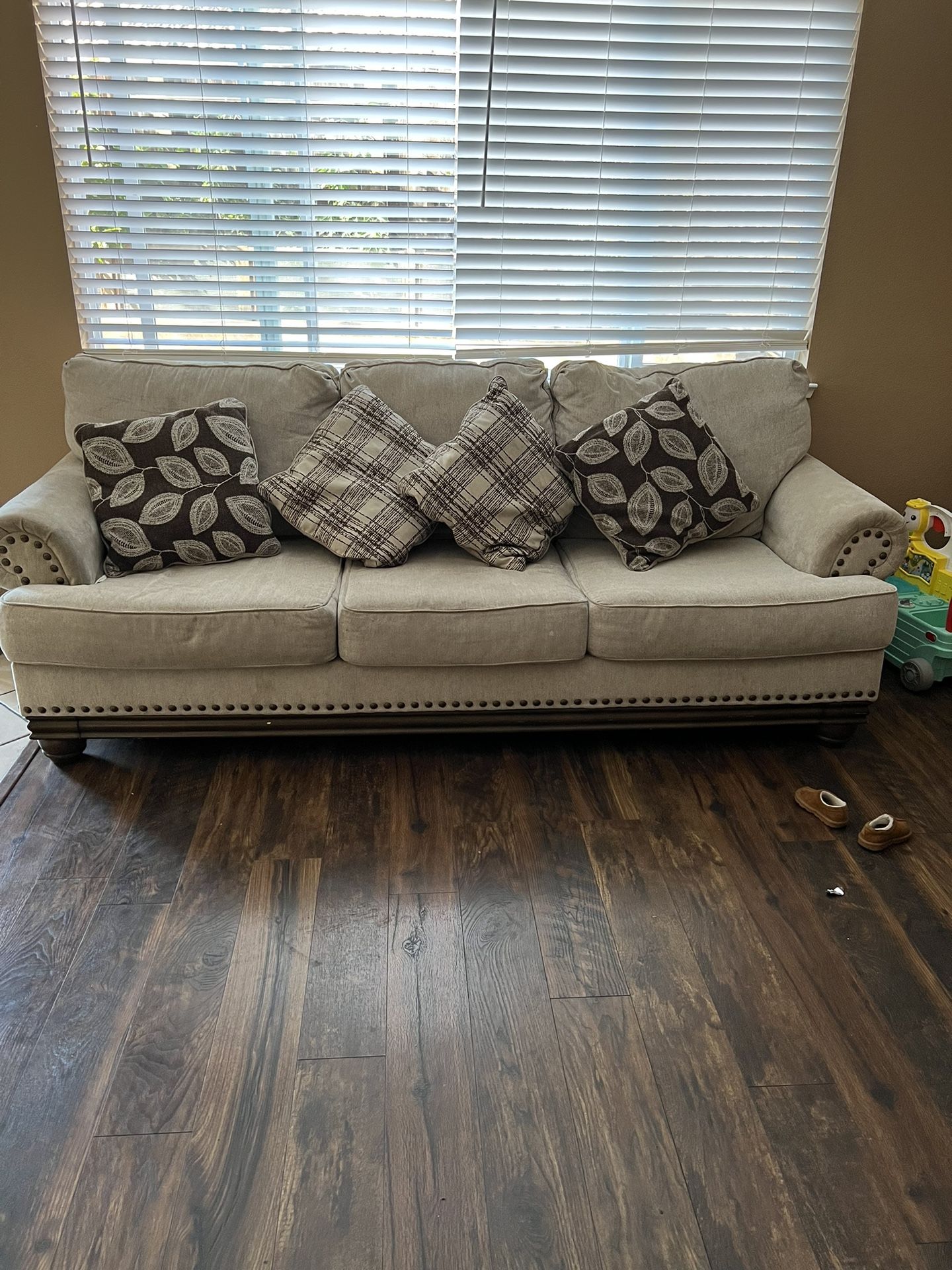 Love Seat And Couch