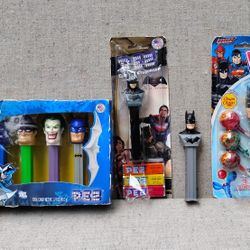 Pez Dispensers For The Batman Collectors