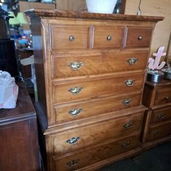 Solid Tall Dresser 