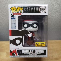 Funko Pop! 156 Harley Quinn Batman The Animated Series Diamond Collection - Hot Topic Exclusive