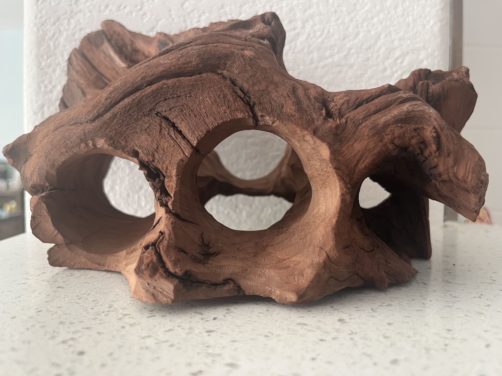 Brand New Wood Cave For Fish Tank