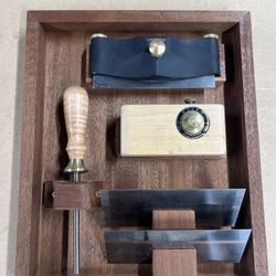 Lie Nielsen and Veritas Card Scraper Set